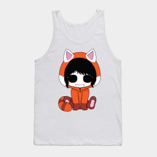 creepypasta red panda (bloody painter) Tank Top